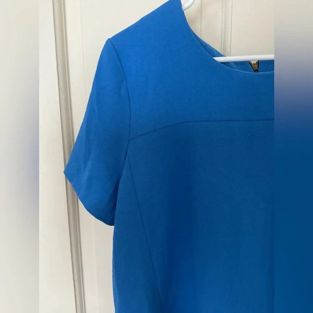 Topshop royal blue blouse - size 8 but fits like an XL - Picture 3 of 4